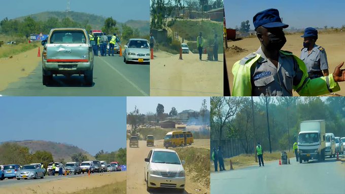 Chamisa turns Masvingo yellow as police block roads turning kombis back, supporters complete on foot