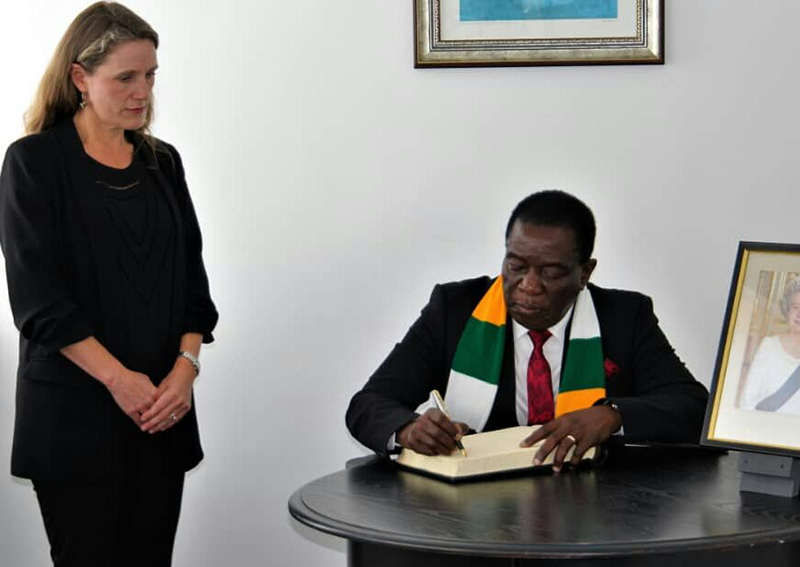 I Refused to Sign Queen Elizabeth’s Condolence Book Over Sanctions: Mnangagwa