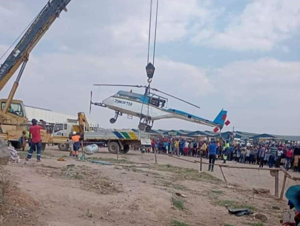 Daniel Chingoma takes helicopter home, after UZ threatened to destroy it