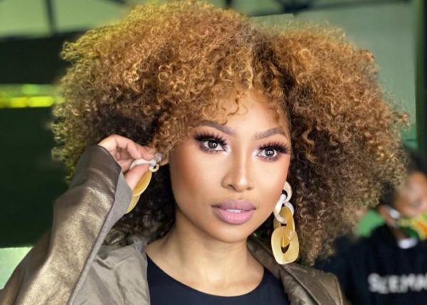 Enhle Mbali receives threatening messages