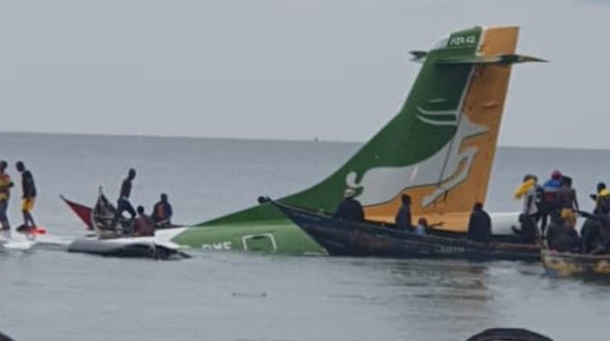 TANZANIA: Many feared dead as Precision Air flight crashes into Lake Victoria..pictures, video