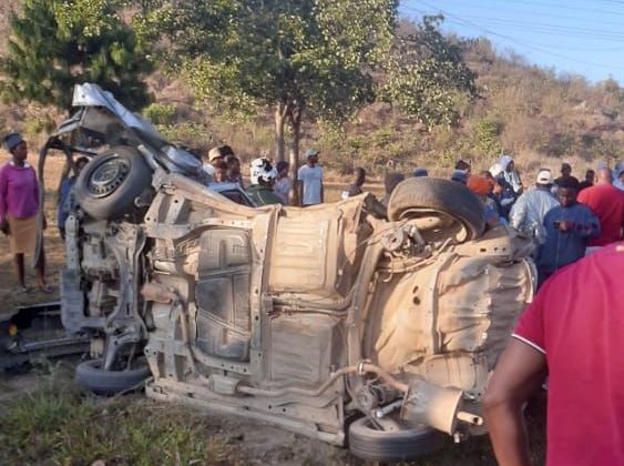 7 people die on spot in two separate accidents