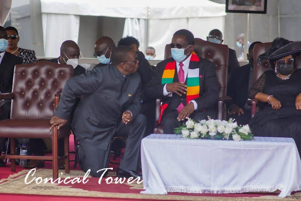 Chiwenga kneeling for ED Mnangagwa..PICTURE