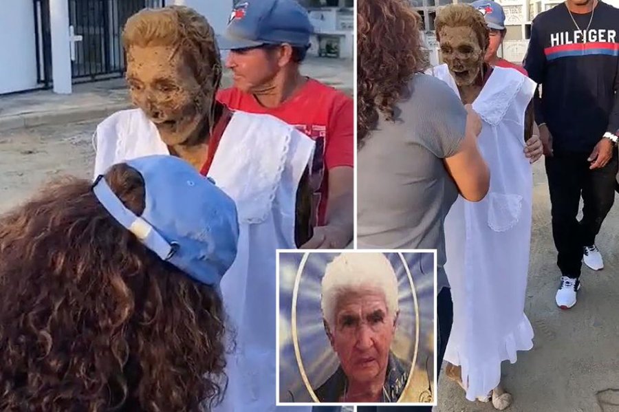 Family exhumes grandmother 10 years after death, shocked by her appearance..PICTURES, VIDEO