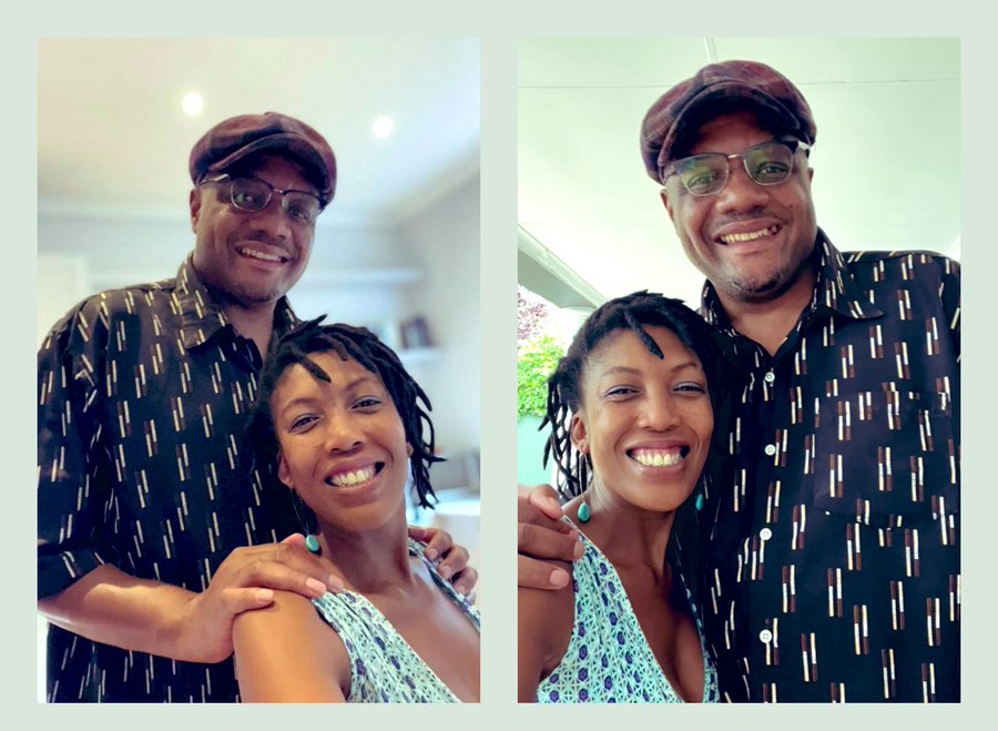 Hopewell Chin’ono hangs out with eNCA Presenter Nkepile Mabuse