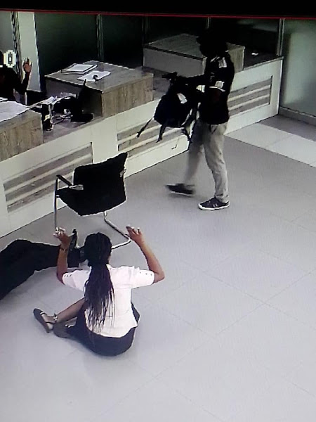 ZB Bank Victoria Falls Robbery: Lone gunman casually walks into bank, walks away with US$100 000..PICTURES