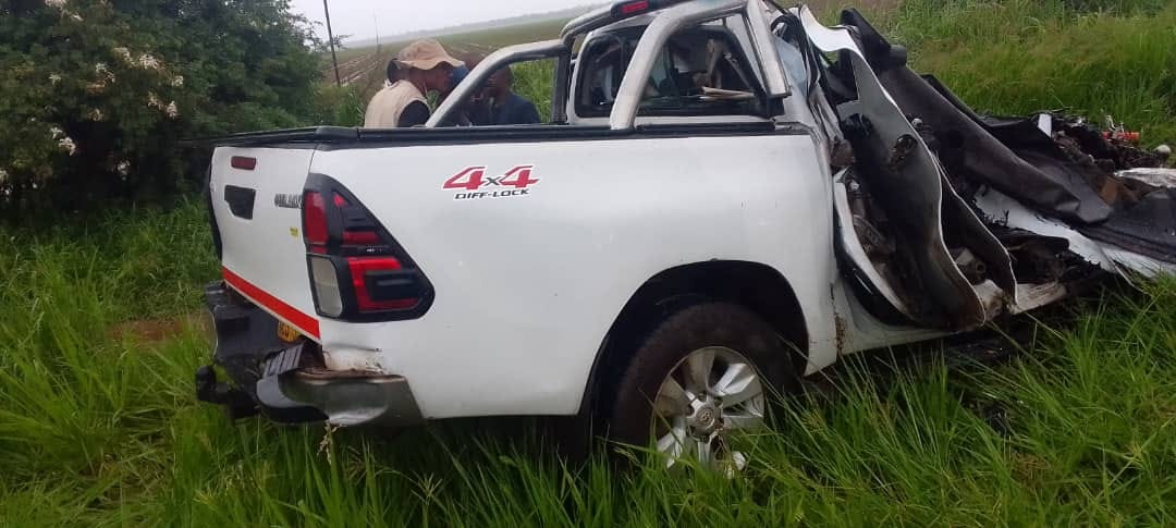 PIO MAKETO: Zim Airforce boss killed in Chegutu horror head-on road accident with Inter-Africa bus..PICTURES