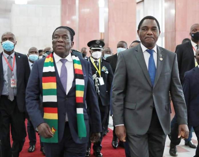 Zambian President Hichilema blames power crisis on poor engagement with President Mnangagwa