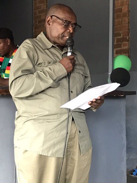 Hero status for ZANU PF Namíbia District Vice Chair