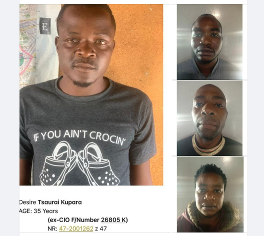Ex-police, CIO, Airforce members in court for robbery..PICTURES