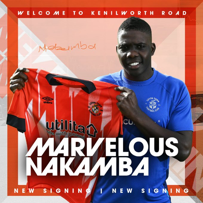 Marvelous Nakamba signs for Luton Town, VIDEOS, PICTURES