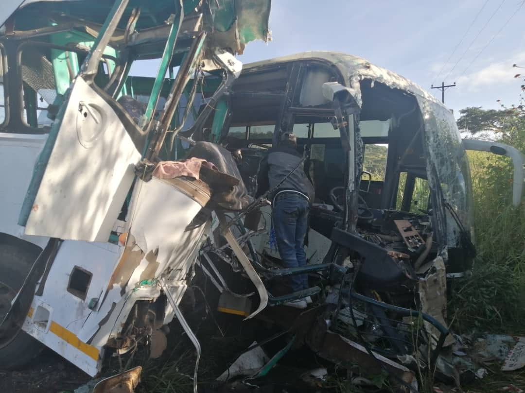 Drivers critically injured: CAG bus crashes into ZUPCO after losing brakes