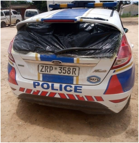 ZRP speaks on image of damaged police car that has gone viral