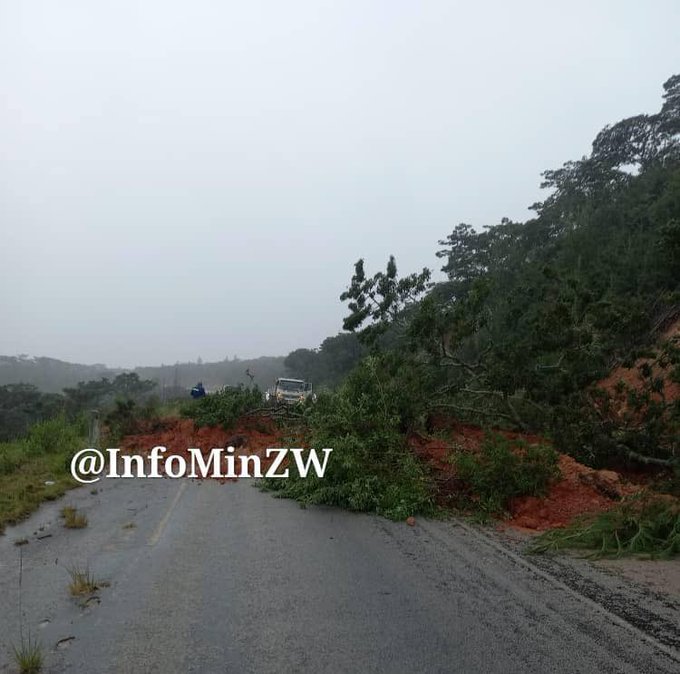 Cyclone Freddy-induced rains cause landslides in Manicaland, roads blocked