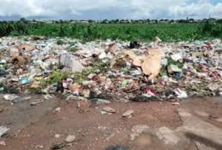 NO THROUGH ROAD: Breaside Police Station illegal dumping blocks New Airport Road