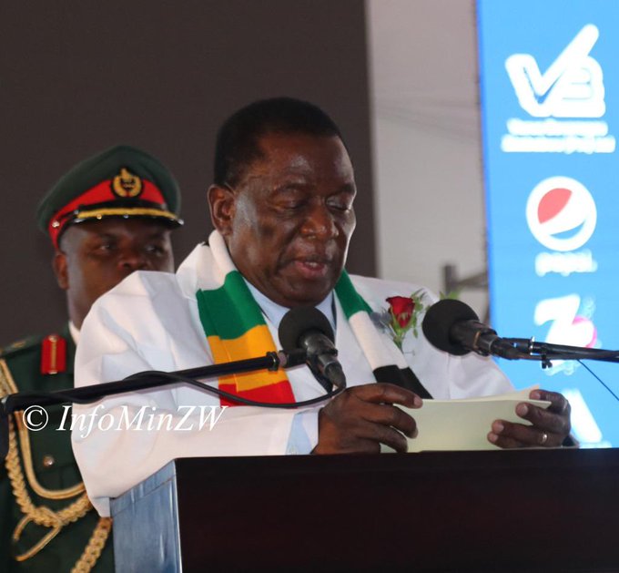 Mnangagwa officially opens Varun Beverages