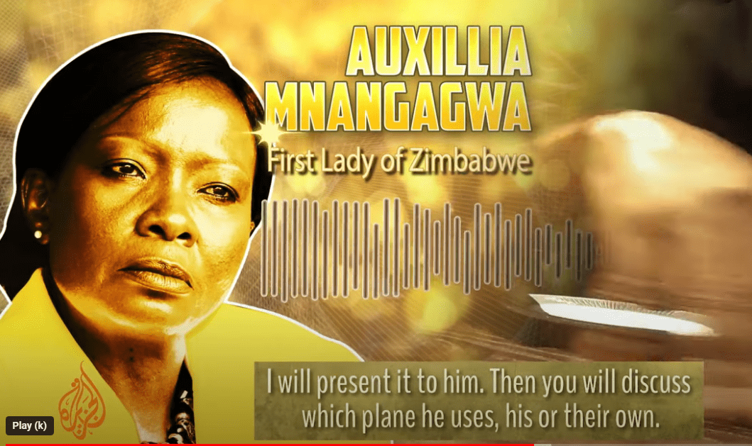WATCH FULL AL JAZEERA DOCUMETARY VIDEO: Zimbabwe Gold Mafia 4, Uebert Angel Calls Auxillia Mnangagwa