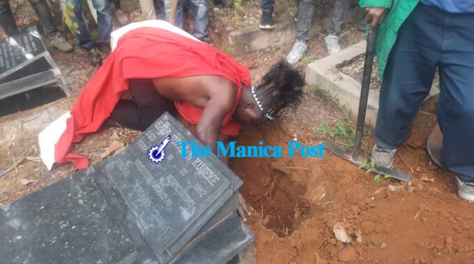 Dead man’s privates retrieved from shop, reburied