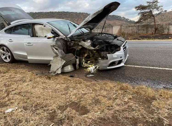DJ Levels involved in road traffic accident