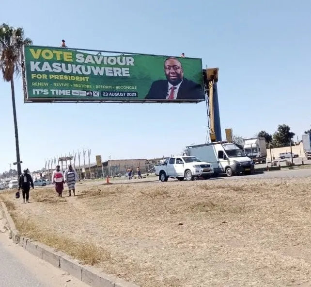 Mnangagwa Govt has ordered the immediate removal of “Kasukuwere” posters, billboards