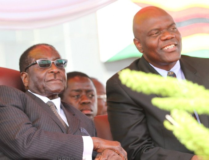 CLOSE AND PERSONAL: Former deputy PM Prof Arthur Mutambara cherishes moments he had with Mugabe