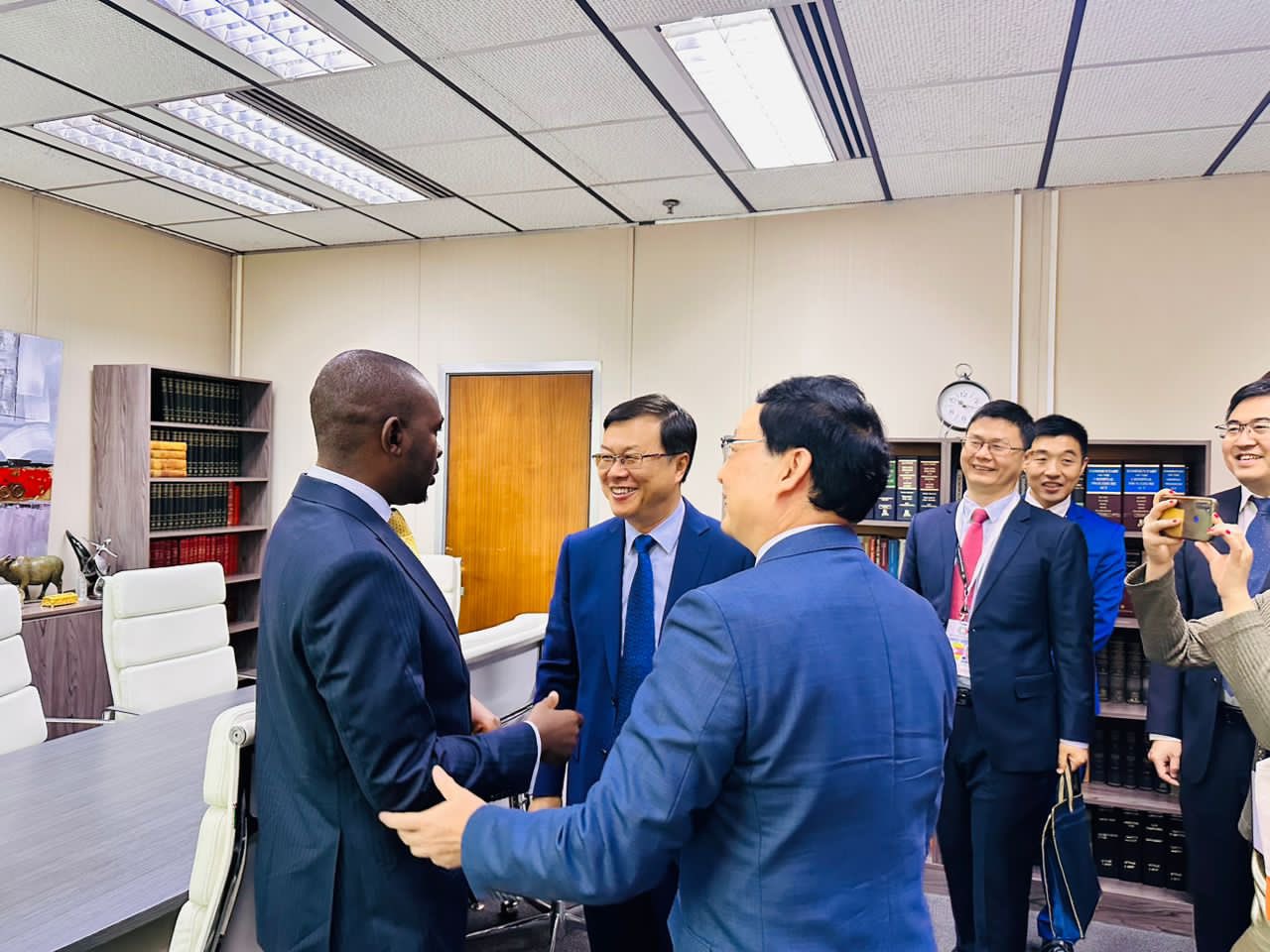 God has remembered Zimbabwe: Chamisa concludes election campaigns; meets Chinese Gvt officials…pictures