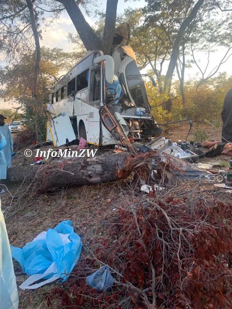 1 dead after Zupco bus hits tree along Gokwe-Kwekwe road
