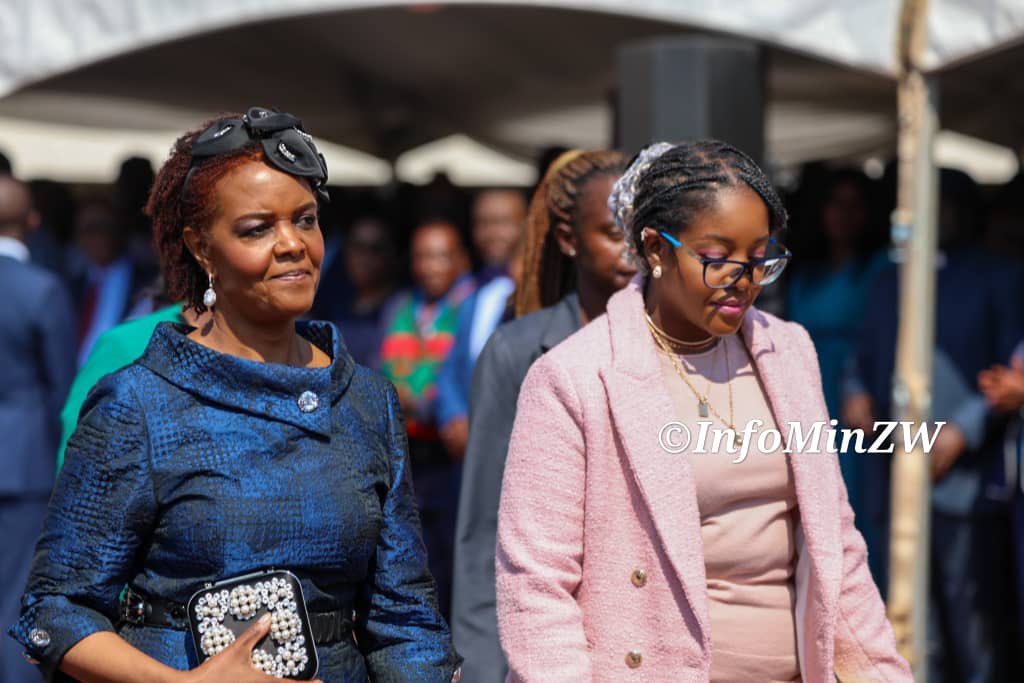 Zambian President Hakainde Hichilema snubs Mnangagwa inauguration, Grace Mugabe-Bona present… PICTURES