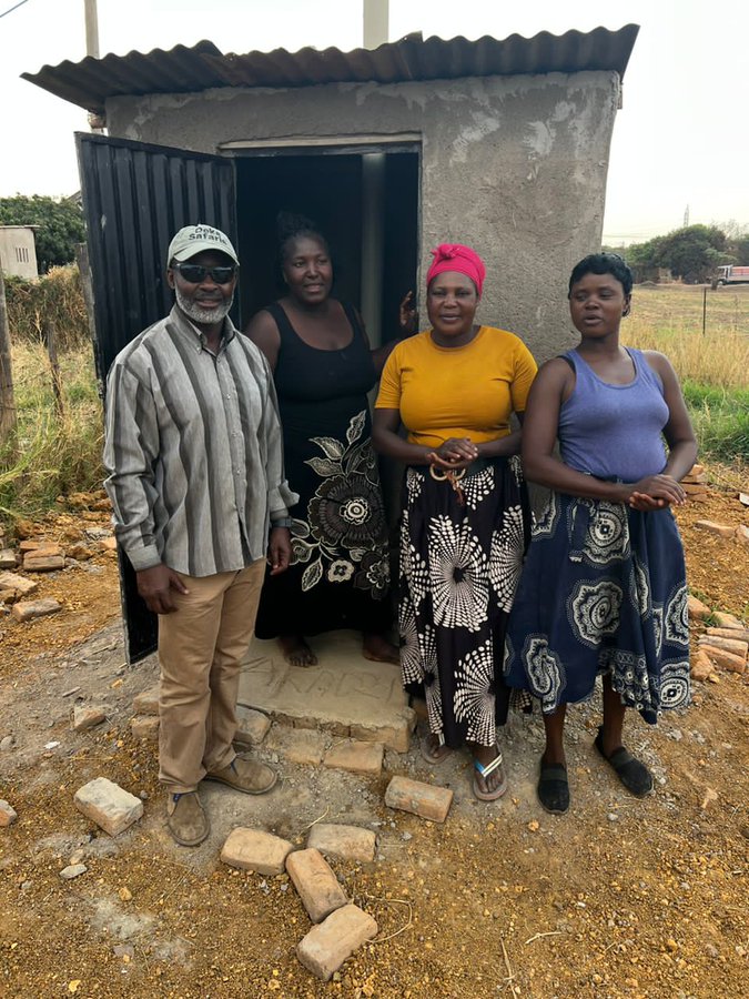 Civil engineer blasts Temba Mliswa for building substandard community toilet, calls for its demolition