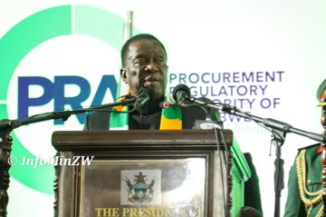 Mnangagwa launches e-Government procurement