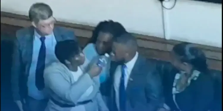 Who are you: Confrontation Between Joana Mamombe and Kuda Mnangagwa VIDEO goes viral