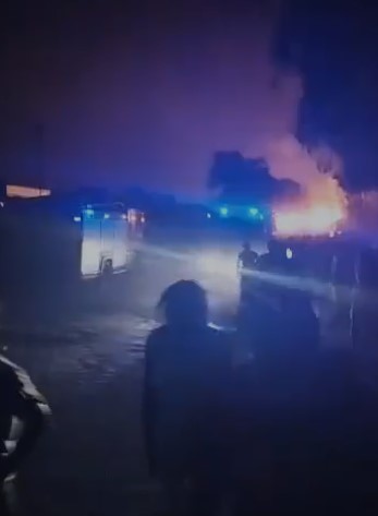 Harare Home Industry Inferno: Vehicles Engulfed in Overnight Fire Emergency