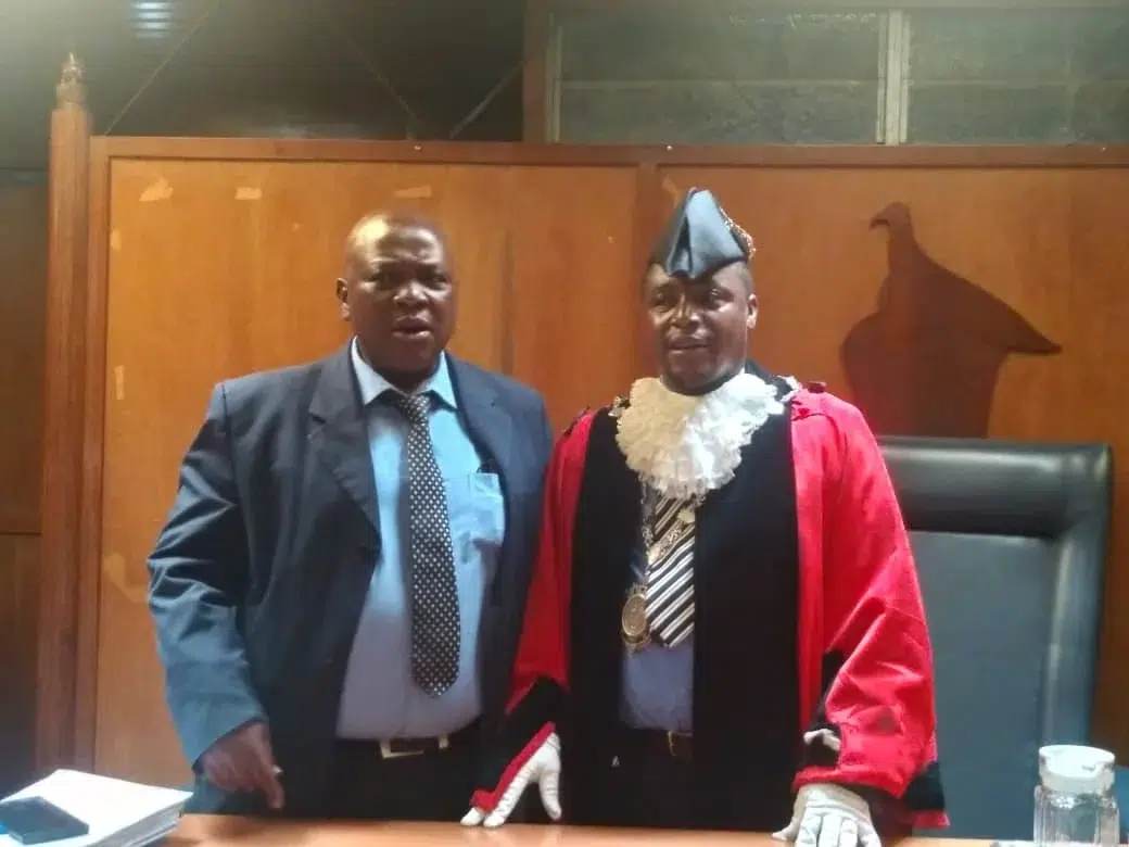 Alec Tabe takes over from Shantiel Chiwara as new Masvingo mayor