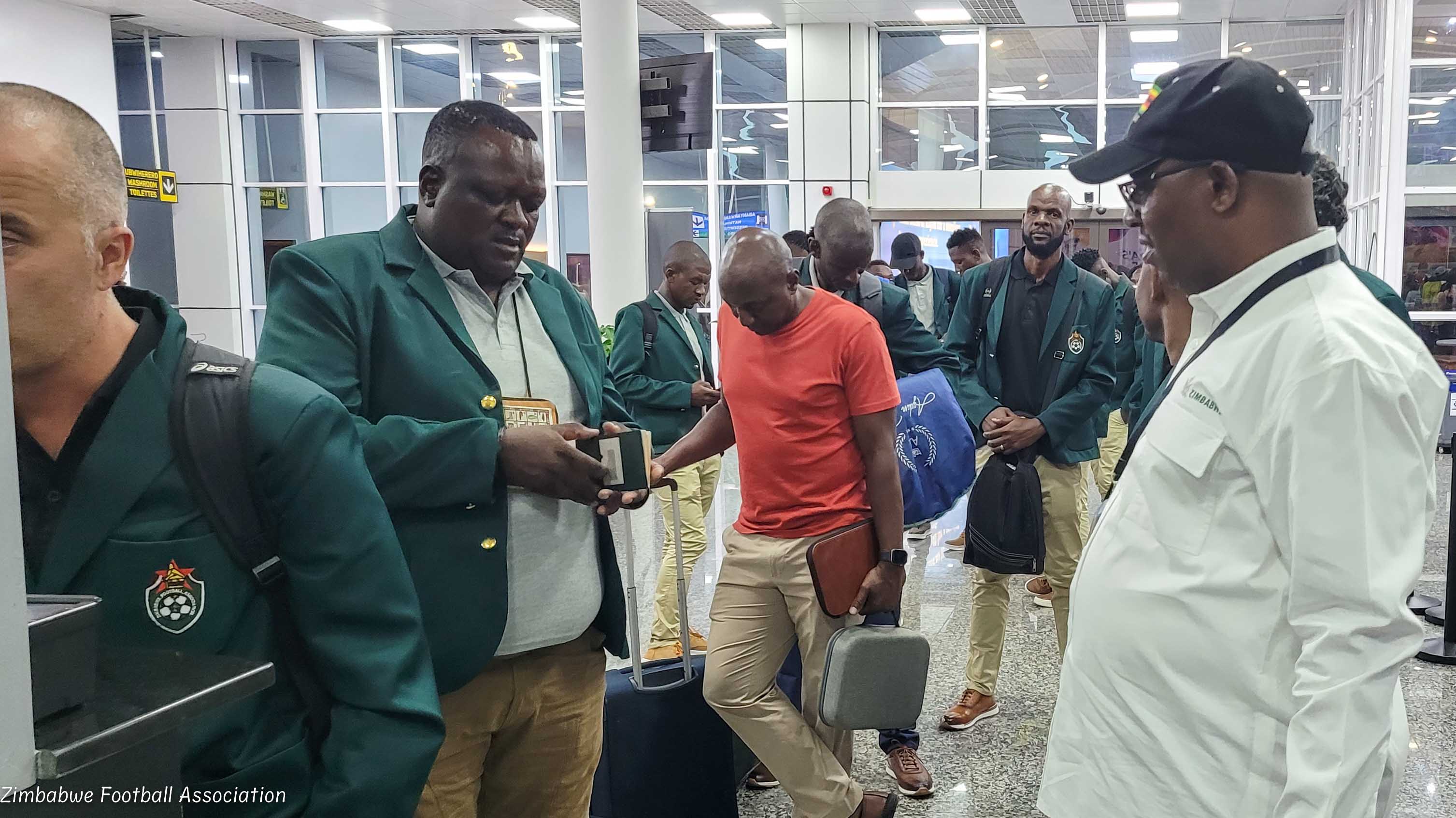 Zimbabwe Warriors arrive in Rwanda for 2026 FIFA World Cup qualifiers