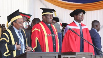 President Mnangagwa presides over NUST 29th graduation ceremony, caps 2996 students