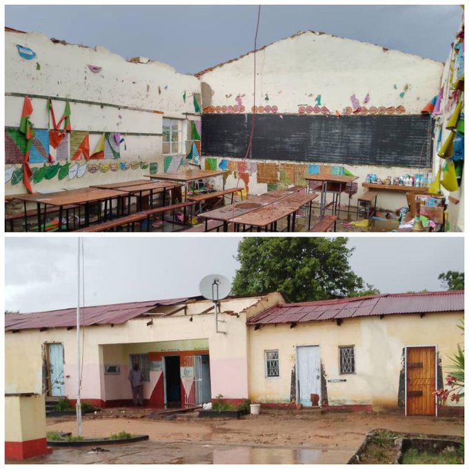 Gutu school destroyed by heavy rains