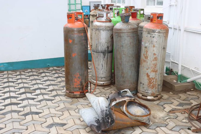 ZERA confiscate gas tanks from illegal traders