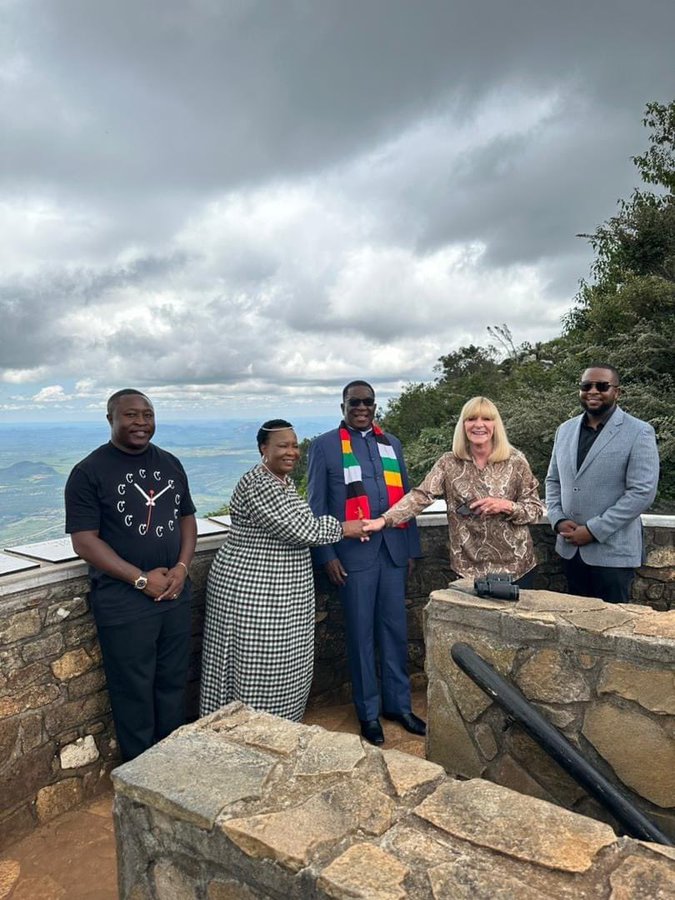 President Mnangagwa leads in domestic tourism, enjoys holidays in Nyanga
