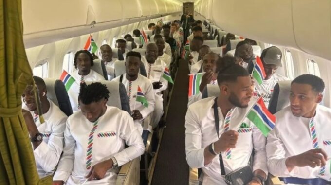 Gambia football team almost died on plane to AFCON