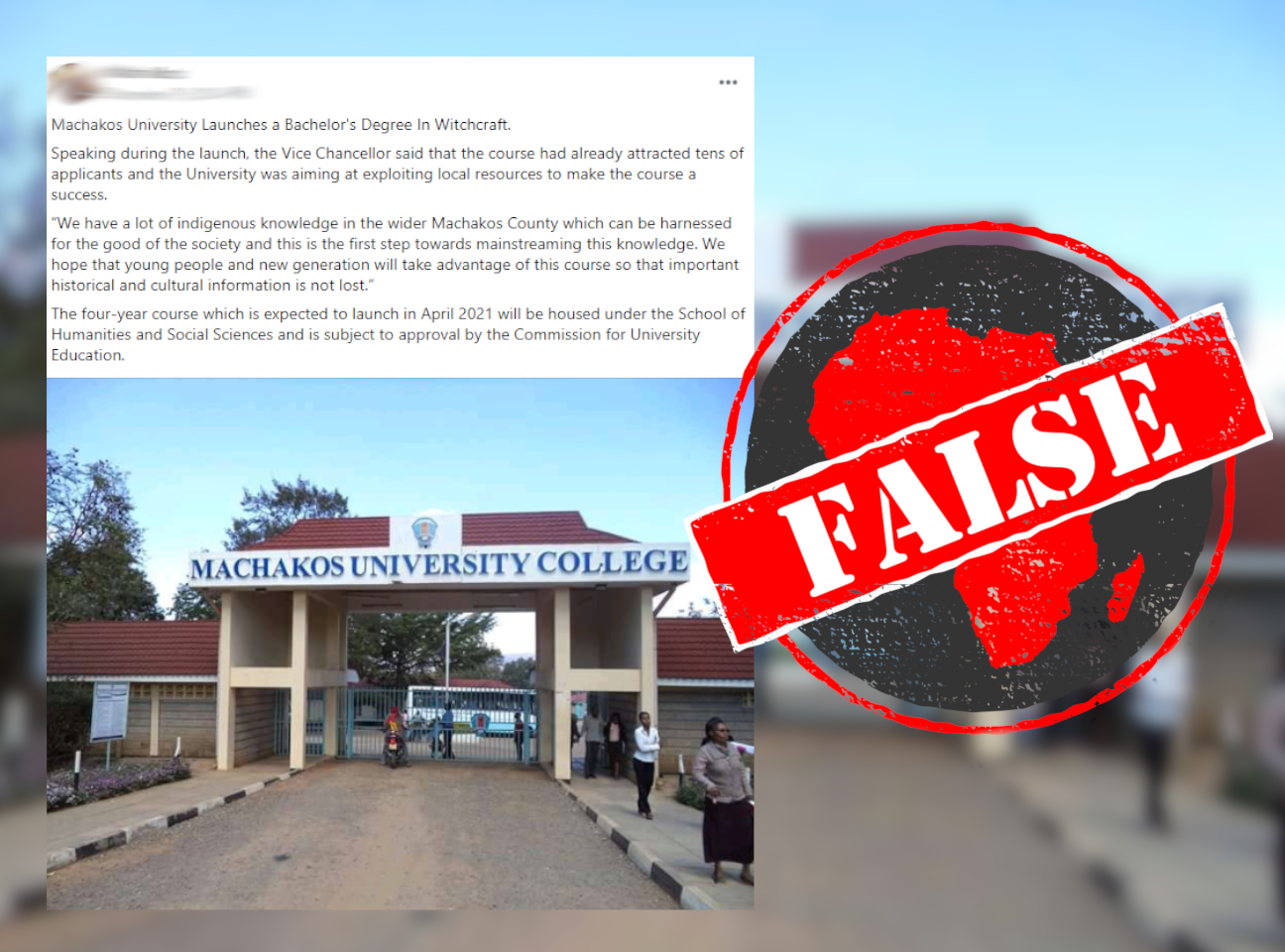 KENYA: Machakos University Refutes Rumors of Offering Witchcraft Degree, Calls Reports Baseless and Malicious