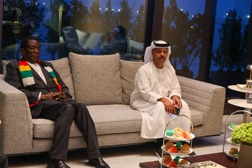 President Mnangagwa is in Dubai for the World Government Summit