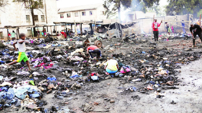 Mupedzanhamo cloakroom destroyed by fire, traders suspect cover up ploy