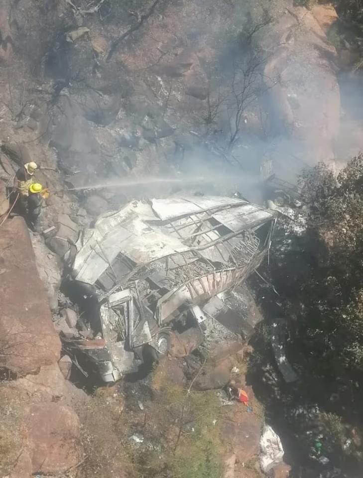 Tragedy Strikes as Bus Plunges Off Bridge in Limpopo, Killing 45 ZCC Church Mmembers