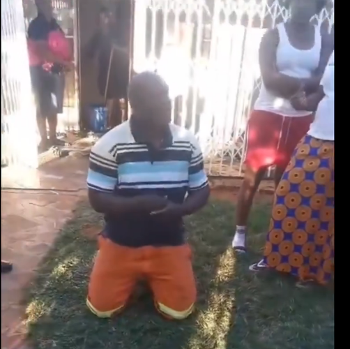 Madzibaba snatches another man’s wife, caught attempting to seduce the same man’s second wife in SA…VIDEO