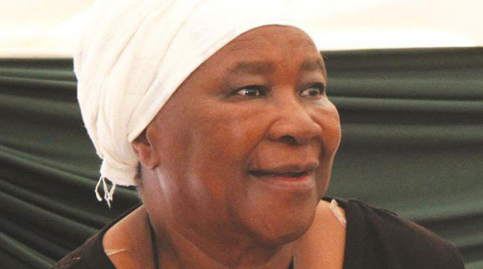 Ex Bulawayo Provincial Affairs Minister Eunice Sandi Moyo dies
