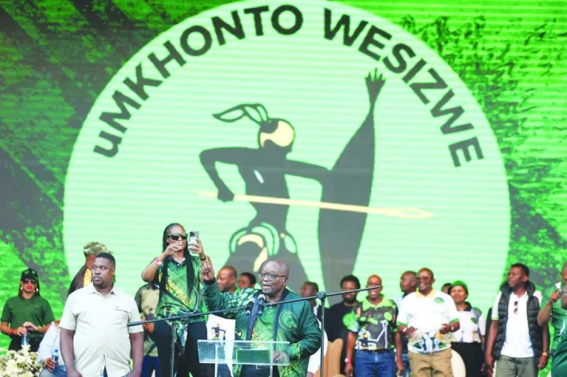 uMkhonto we Sizwe: MK leader Jacob Zuma takes election battle cry to ANC’s heartland