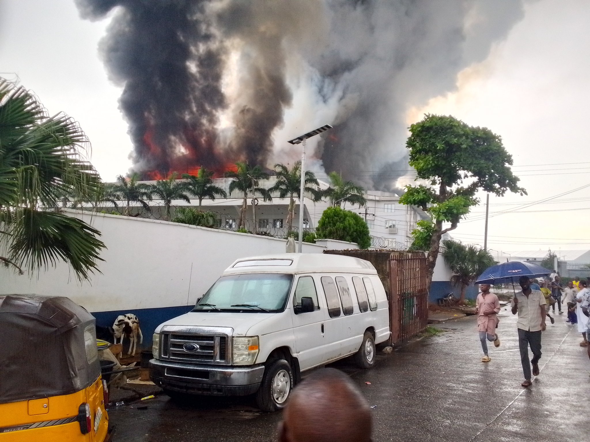 Pastor Chris’ Christ Embassy Church, catches fire in Nigeria