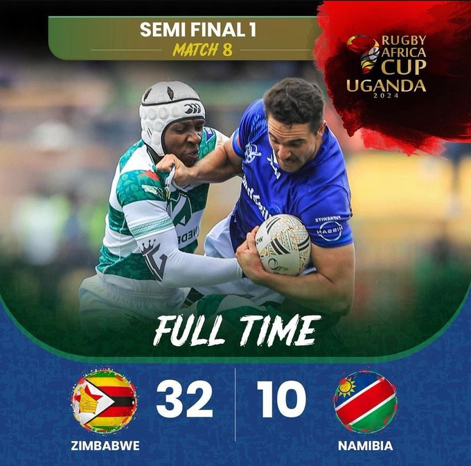 RUGBY AFRICA CUP SEMIS: Zimbabwe beats Namibia