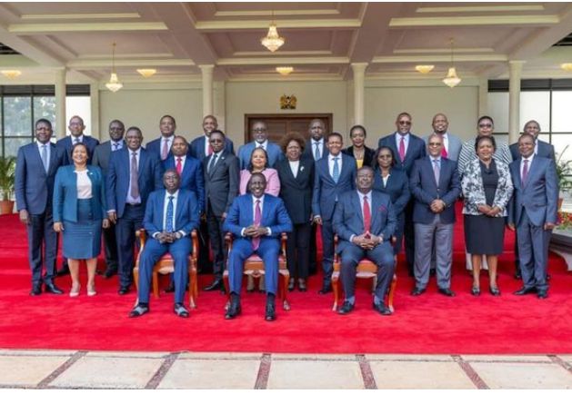 Kenyan President Ruto fires whole cabinet