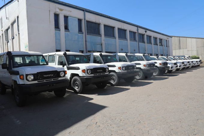 Minister of Health receives 136 utility vehicles from UNDP Zimbabwe